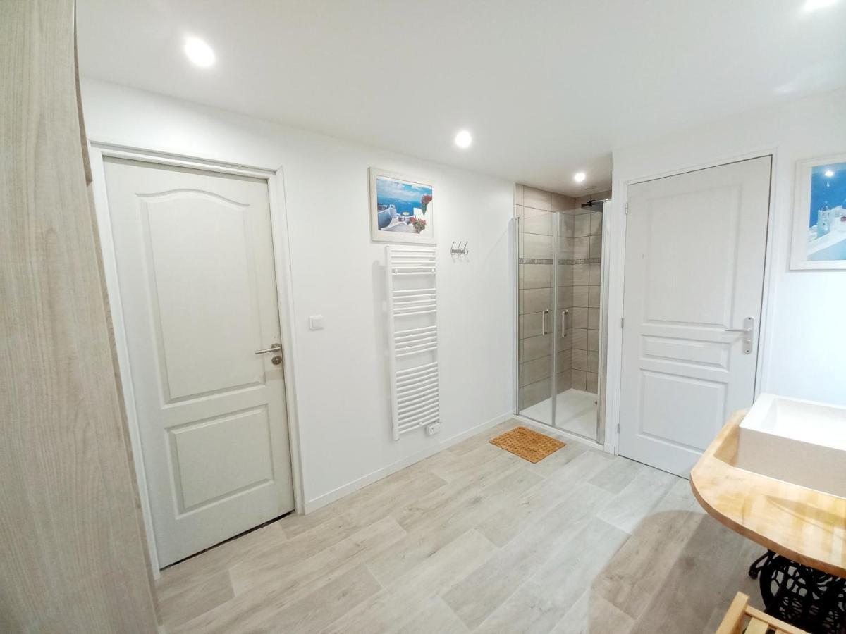 L'Annexe- Guest House Avec Piscine Studio Avec Coin Chambre Rosny-sur-Seine Zewnętrze zdjęcie